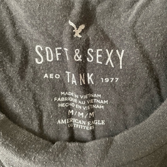 American Eagle Gray Tank - Picture 2 of 3